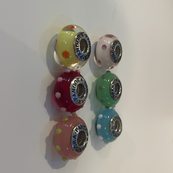 Pandora Original Sterling 925 Bracelet, 7 1/2” and 21 additional Sterling Pieces - Picture 2 of 14